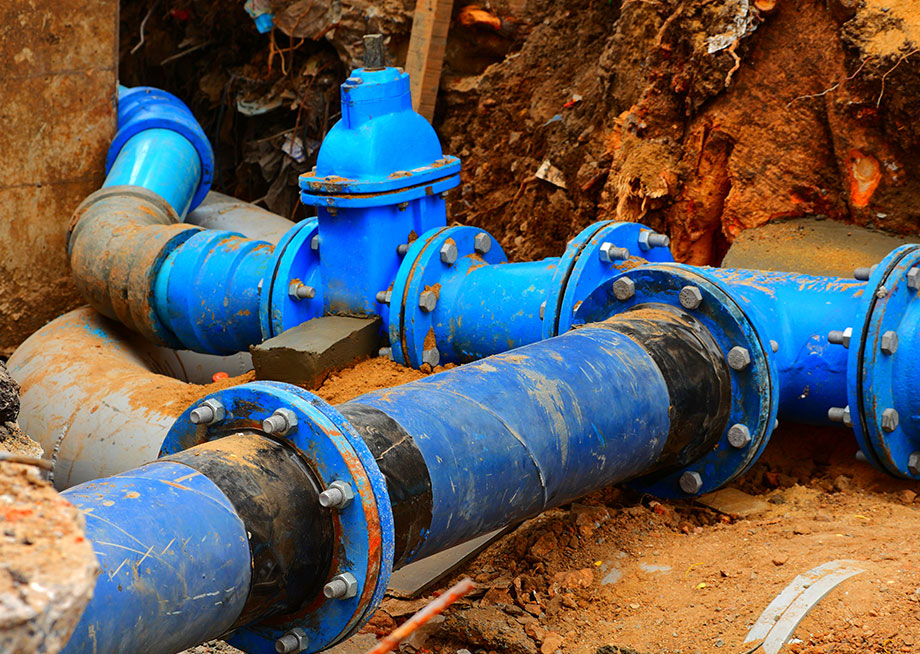 Sewer Line Replacement in Highland